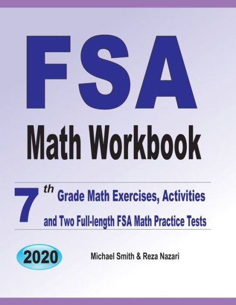 Math Workbook: 7th Grade Math Exercises, Activities