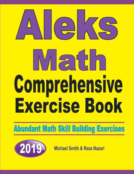 ALEKS Math Comprehensive Exercise Book: Abundant Math Skill Building Exercises