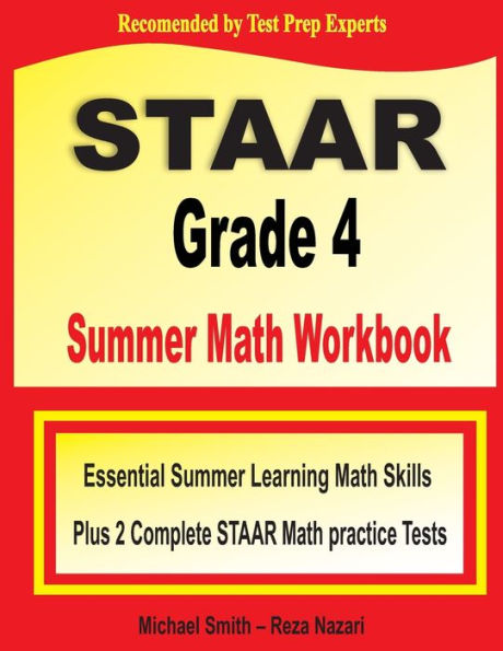 PSSA Grade 6 Summer Math Workbook: Essential Summer Learning Math Skills plus Two Complete STAAR Math Practice Tests