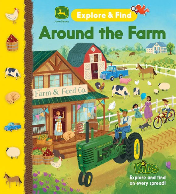 John Deere Kids Around the Farm by Jack Redwing, Alexandra Bye, Board ...