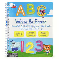Title: Write & Erase ABC and 123, Author: Rufus Downy