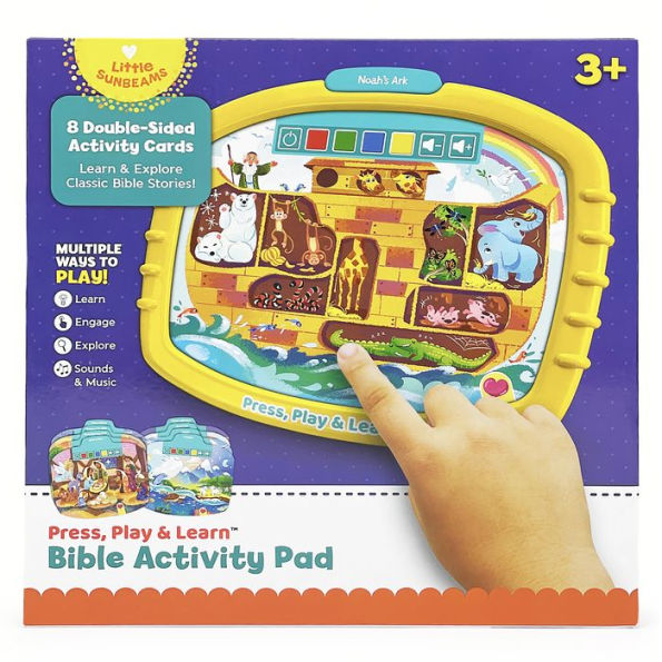 Bible Stories Early Learning Activity Pad