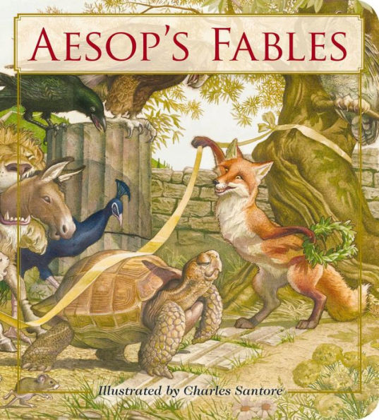 Aesop's Fables Oversized Padded Board Book: The Classic Edition