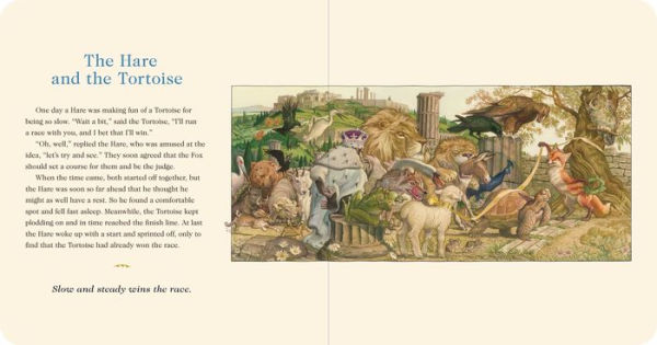 Aesop's Fables Oversized Padded Board Book: The Classic Edition