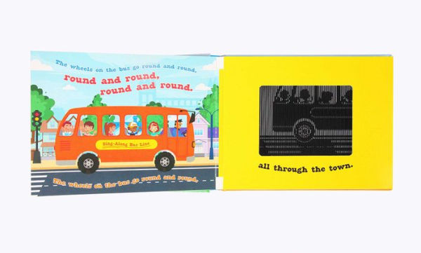 The Wheels on the Bus: A Sing-A-Long Moving Animation Book (Kid's Songs, Nursery Rhymes, Animated Book, Children's Book)