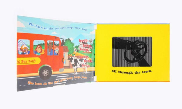The Wheels on the Bus: A Sing-A-Long Moving Animation Book (Kid's Songs, Nursery Rhymes, Animated Book, Children's Book)