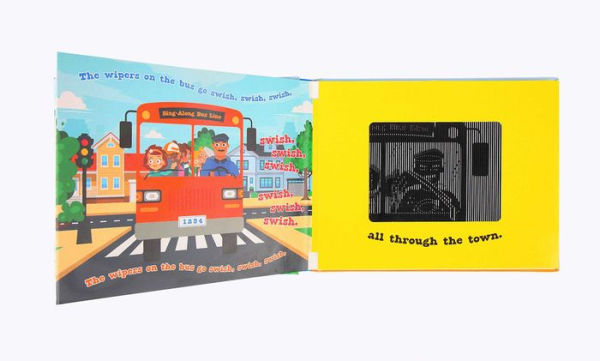 The Wheels on the Bus: A Sing-A-Long Moving Animation Book (Kid's Songs, Nursery Rhymes, Animated Book, Children's Book)