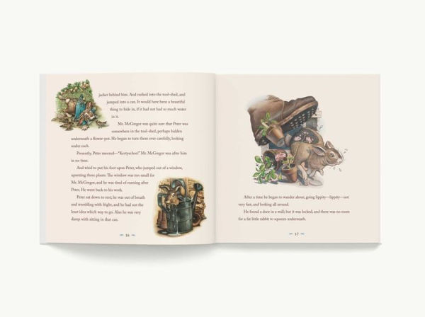 The Classic Tale of Peter Rabbit Classic Heirloom Edition: The Classic Edition Hardcover with Slipcase and Ribbon Marker