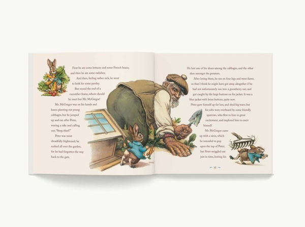 The Classic Tale of Peter Rabbit Classic Heirloom Edition: The Classic Edition Hardcover with Slipcase and Ribbon Marker