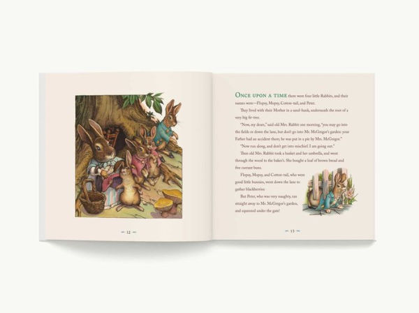 The Classic Tale of Peter Rabbit Classic Heirloom Edition: The Classic Edition Hardcover with Slipcase and Ribbon Marker