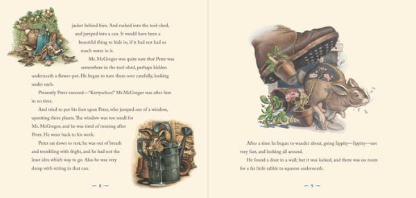 The Classic Tale of Peter Rabbit Classic Heirloom Edition: The Classic Edition Hardcover with Slipcase and Ribbon Marker