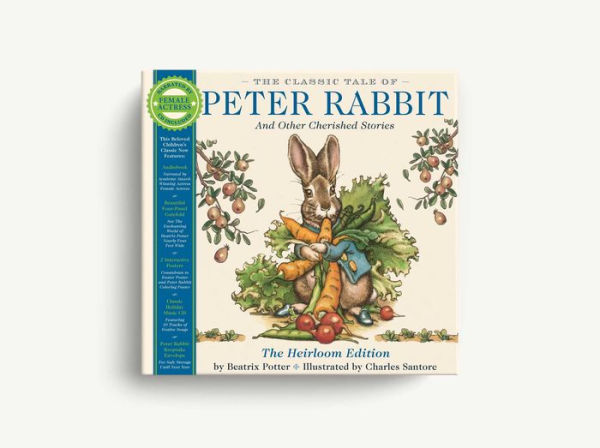 The Classic Tale of Peter Rabbit Classic Heirloom Edition: The Classic Edition Hardcover with Slipcase and Ribbon Marker