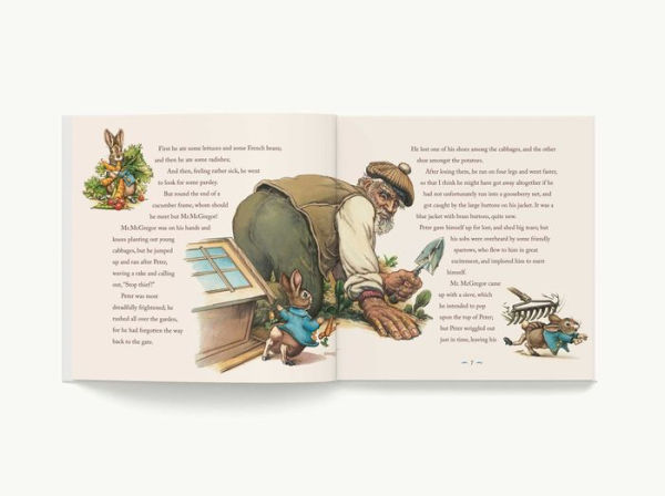 The Classic Tale of Peter Rabbit Classic Heirloom Edition: The Classic Edition Hardcover with Slipcase and Ribbon Marker