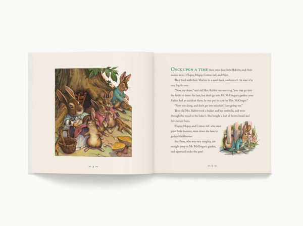 The Classic Tale of Peter Rabbit Classic Heirloom Edition: The Classic Edition Hardcover with Slipcase and Ribbon Marker