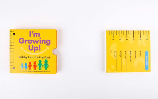 I'm Growing Up: Foot by Foot, Inch by Inch: A Wall-Hanging Guided Journal to Chart and Record Your Kids' Growth!