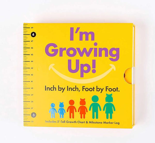 I'm Growing Up: Foot by Foot, Inch by Inch: A Wall-Hanging Guided Journal to Chart and Record Your Kids' Growth!