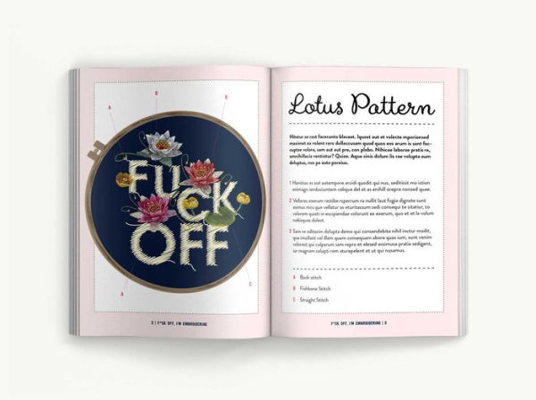 5 Fuck Off Embroidery Kit - Beginner – Pretty Rude Embroidery