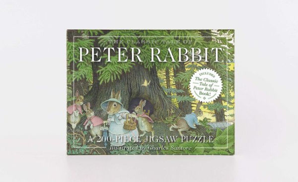 The Classic Tale of Peter Rabbit 200-Piece Jigsaw Puzzle and Book: A 200-Piece Family Jigsaw Puzzle Featuring the Classic Tale of Peter Rabbit!