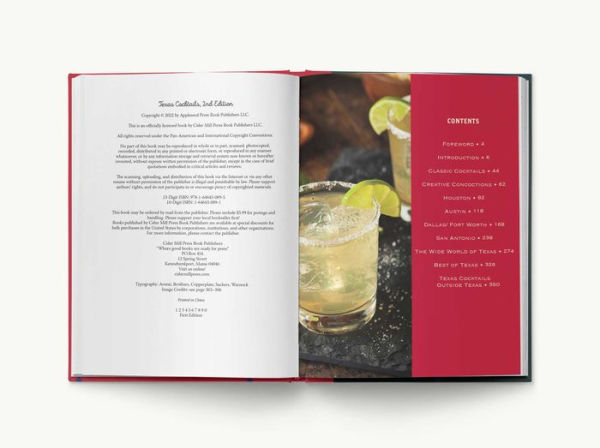 Texas Cocktails: the Second Edition: An Elegant Collection of Over 100 Recipes Inspired by Lone Star State