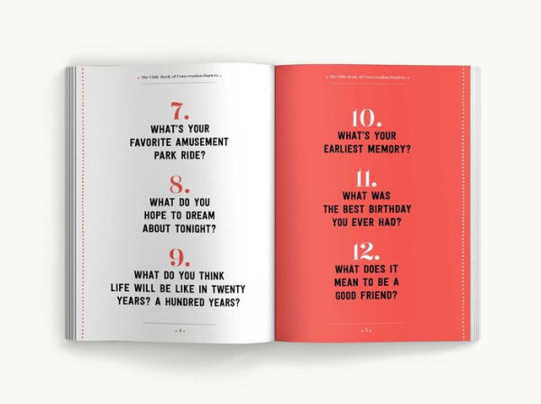 The Little Book of Conversation Starters: 375 Entertaining and Engaging Questions!