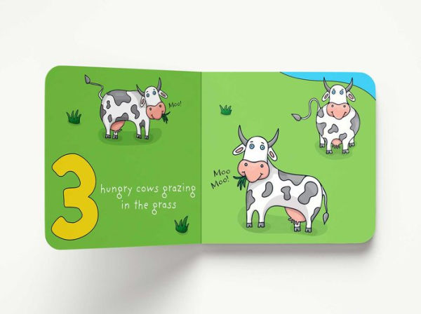 My First Counting Book: Barnyard Animals: Counting 1 to 10