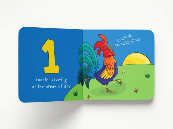 My First Counting Book: Barnyard Animals: Counting 1 to 10