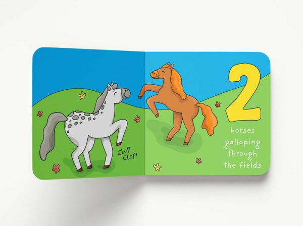 My First Counting Book: Barnyard Animals: Counting 1 to 10