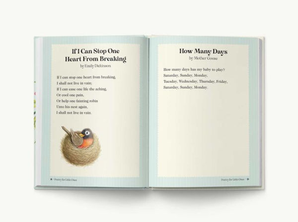 Poetry for Little Ones: A Book of Rhymes and Lullabies