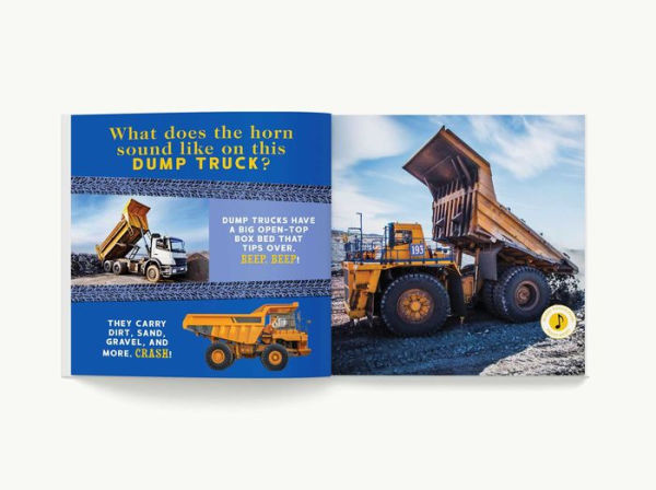 Giant Trucks: My First Book of Sounds: A Press and Play Sound Board Book