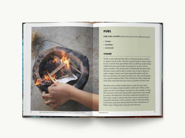 FIRE: The Complete Guide for Home, Hearth, Camping and Wilderness Survival