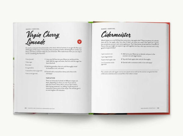 Mason Jar Cocktails, Expanded Edition: Over 150 Delicious Drinks for the Home Mixologist