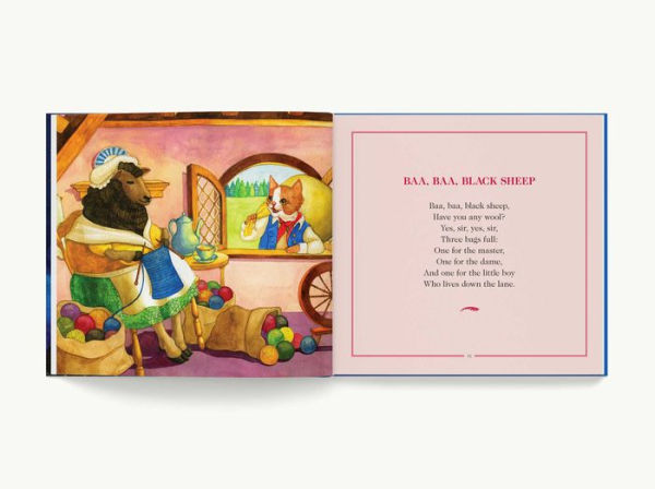 The Classic Treasury of Nursery Rhymes: The Mother Goose Collection
