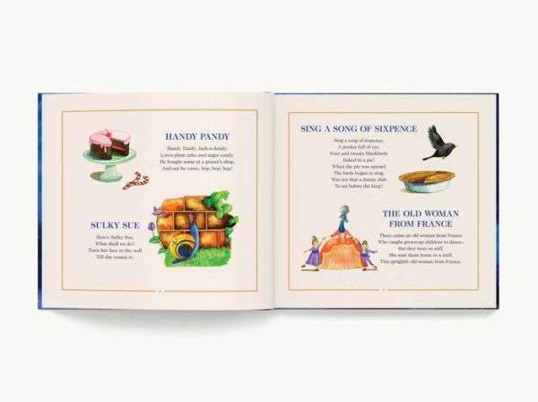 The Classic Treasury of Nursery Rhymes: The Mother Goose Collection