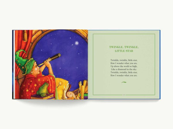 The Classic Treasury of Nursery Rhymes: The Mother Goose Collection