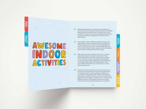 Awesome Everyday Family Activities: 101 Unplugged Activities for Weekdays, Road Trips, Vacation, Rainy Days, and Outdoor Fun