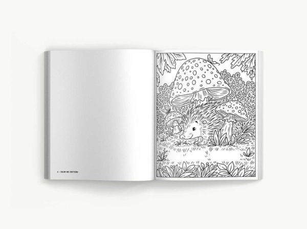 Color Me Critters: An Adorable Adult Coloring Book