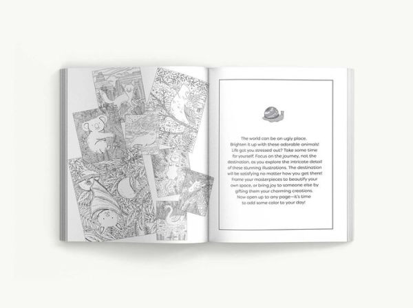 Color Me Critters: An Adorable Adult Coloring Book