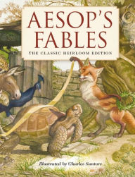 Ebook share free download Aesop's Fables Heirloom Edition: The Classic Edition Hardcover with Slipcase and Ribbon Marker (Fairy Tales, Classic Children Books, Animal Stories, Books for Young Children) 9781646432820 
