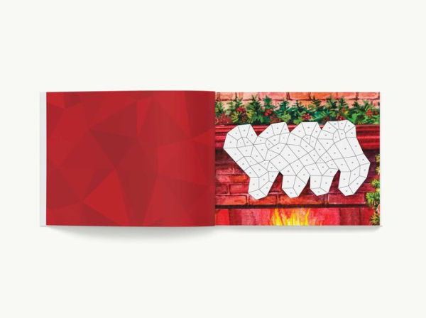 Sticker Mosaics: Christmas: Puzzle Together 12 Unique Holiday Designs
