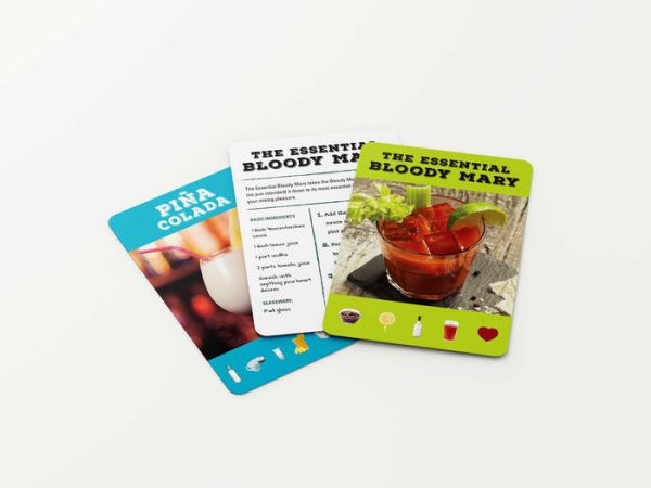 The Home Bartender Cocktail Cards: 60 Cocktails with Four Ingredients or Less