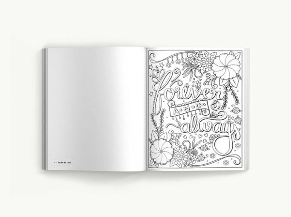 Color Me Love: A Valentine's Day Coloring Book