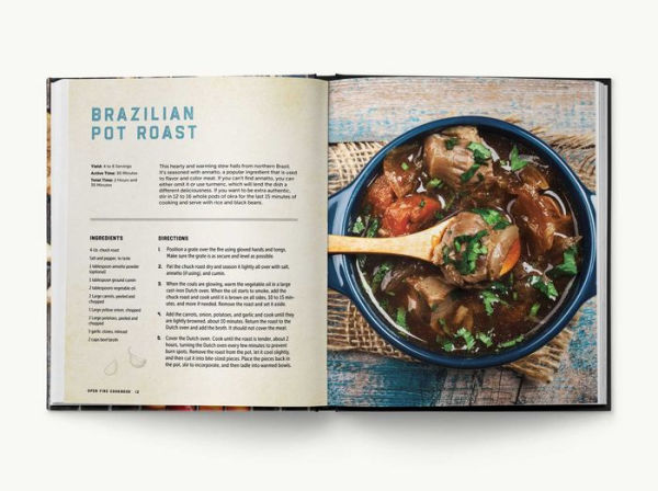 The Open Fire Cookbook: Over 100 Rustic Recipes for Outdoor Cooking