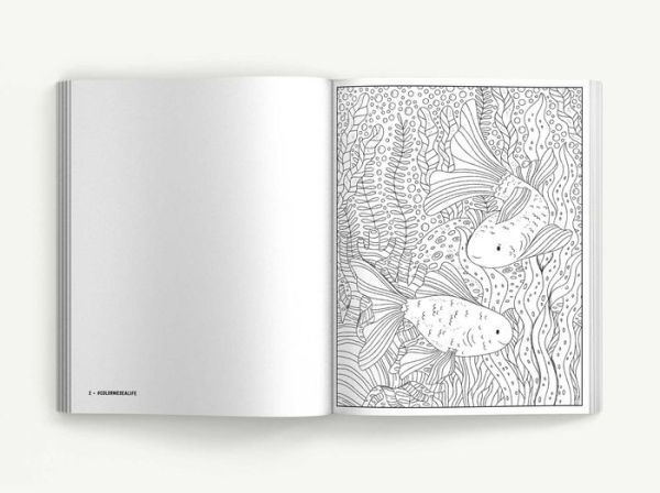 Color Me Under the Sea: An Adorable Adult Coloring Book