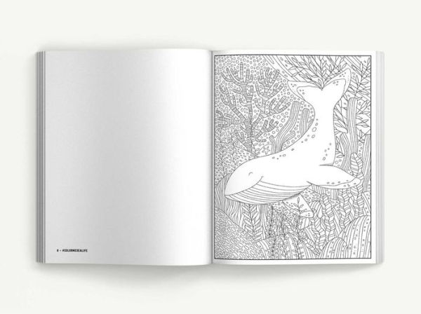 Color Me Under the Sea: An Adorable Adult Coloring Book