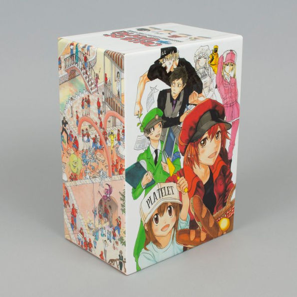 Cells At Work! Complete Manga Box Set! - (cells At Work! Manga Box