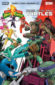 Title: Mighty Morphin Power Rangers/Teenage Mutant Ninja Turtles #2, Author: Ryan Parrott