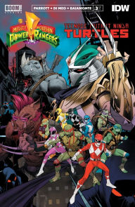 Title: Mighty Morphin Power Rangers/Teenage Mutant Ninja Turtles #3, Author: Ryan Parrott