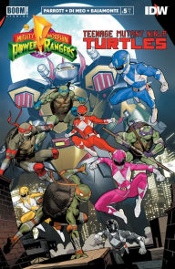 Title: Mighty Morphin Power Rangers/Teenage Mutant Ninja Turtles #5, Author: Ryan Parrott