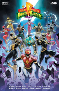Title: Mighty Morphin Power Rangers #100, Author: Ryan Parrott