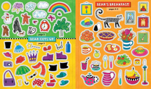 Bear's Big Day Sticker Book